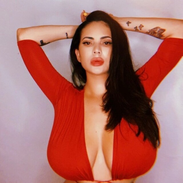 Sanna Meira, A Brazilian Model With Incredibly Massive Tits