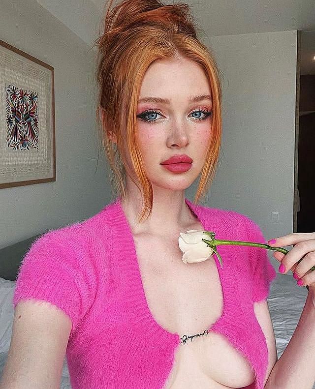 Angelina Michelle, beautiful redhead girl from Russia