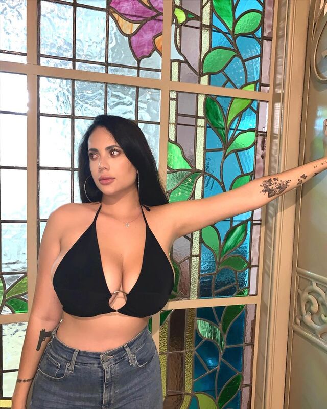 Sanna Meira, A Brazilian Model With Incredibly Massive Tits