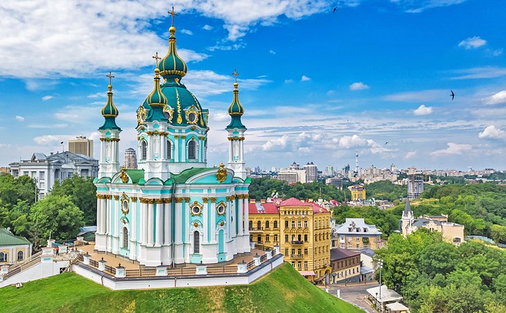 Three places recommended to visit in Kiev, Ukraine