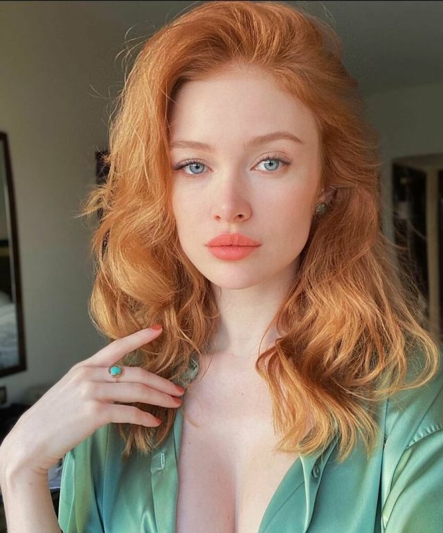 Angelina Michelle, beautiful redhead girl from Russia