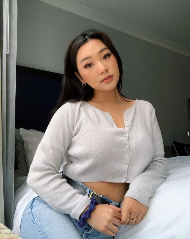 Natalie Ann, Natural Busty Asian Beauty